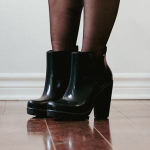 Melissa Solider Ankle Rain Boots